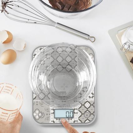 Tefal - Balança de cozinha OPTISS 2xAAA bege