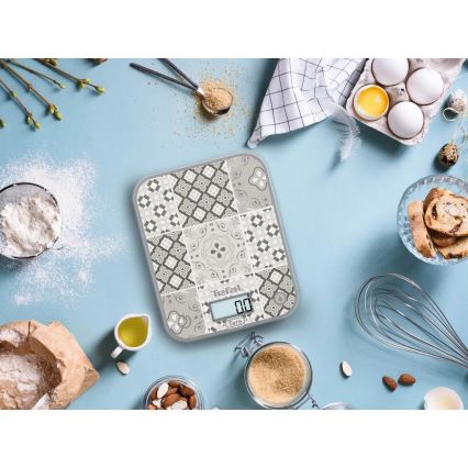 Tefal - Balança de cozinha OPTISS 2xAAA bege