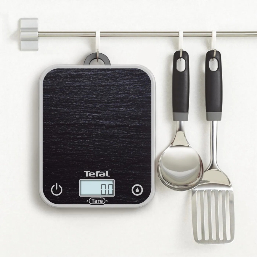 Tefal - Balança de cozinha OPTISS 2xAAA preto