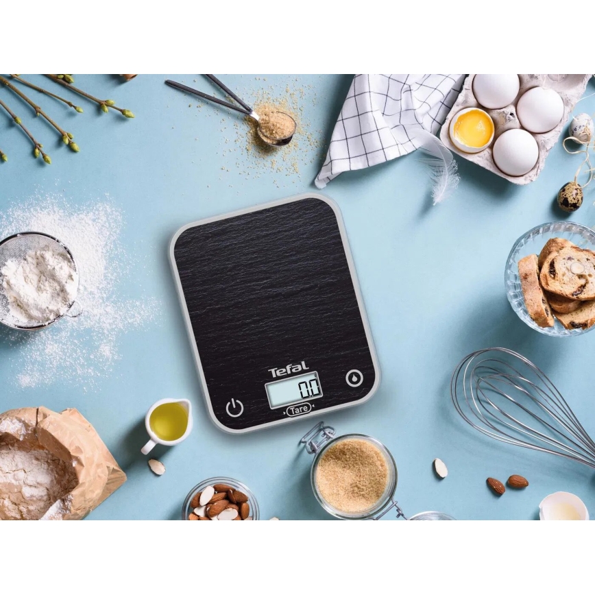 Tefal - Balança de cozinha OPTISS 2xAAA preto