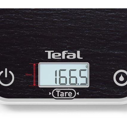 Tefal - Balança de cozinha OPTISS 2xAAA preto