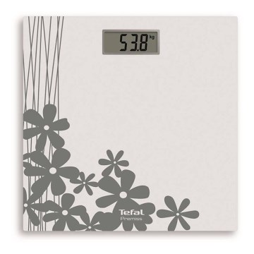 Tefal - Balança digital PREMISS 1xCR2032 cinzento