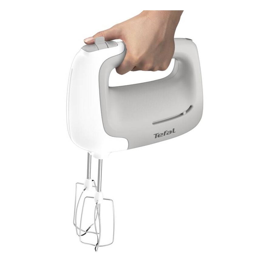 Tefal - Batedeira portátil PREP'MIX+ 450W/230V cinzento/branco