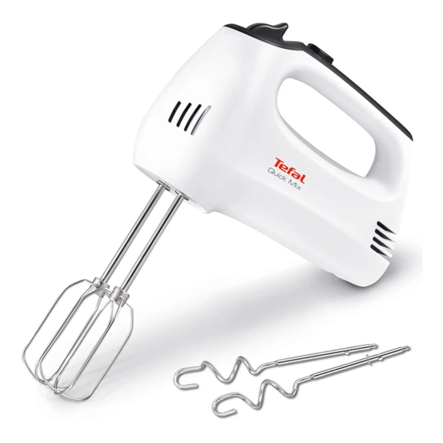 Tefal - Batedeira portátil QUICKMIX 300W/230V cinzento/branco