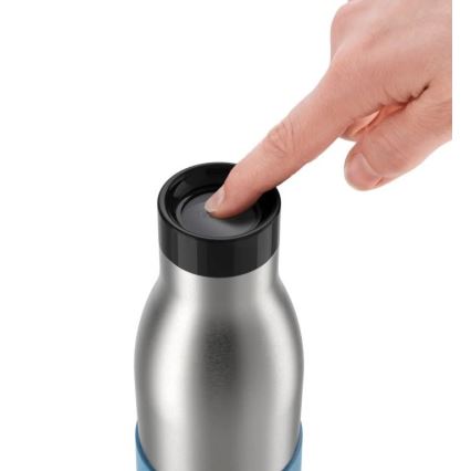 Tefal - Bottle 500 ml BLUDROP aço inoxidável/azul