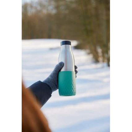 Tefal - Bottle 500 ml BLUDROP aço inoxidável/verde
