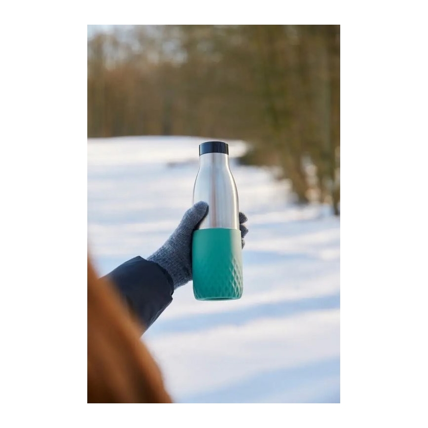 Tefal - Bottle 500 ml BLUDROP aço inoxidável/verde