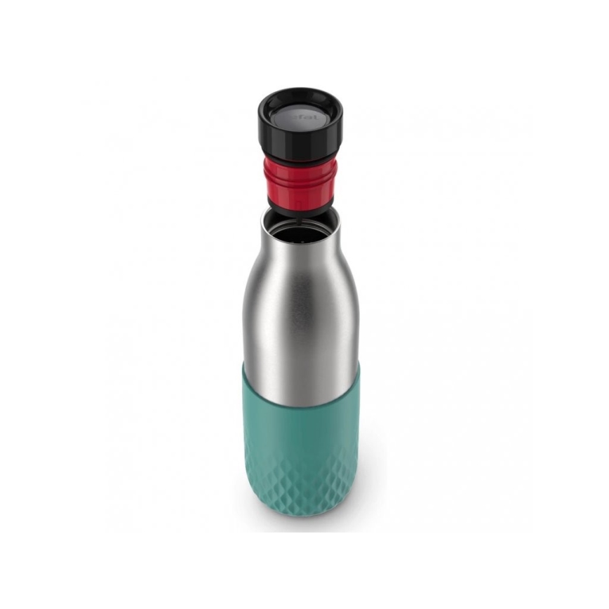 Tefal - Bottle 500 ml BLUDROP aço inoxidável/verde