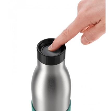 Tefal - Bottle 500 ml BLUDROP aço inoxidável/verde