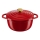 Tefal - Caçarola com tampa AIR 24 cm, vermelha