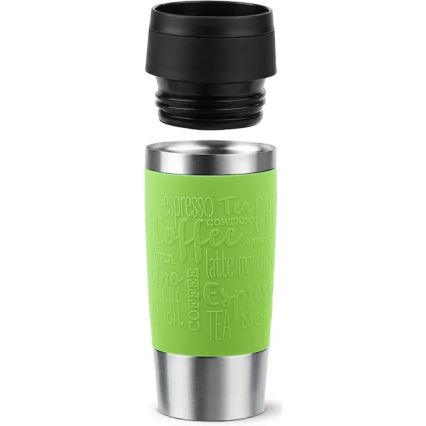 Tefal - Caneca de viagem 360 ml TRAVEL MUG aço inoxidável/verde