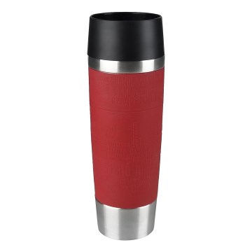 Tefal - Caneca de viagem 500 ml TRAVEL MUG aço inoxidável/vermelho