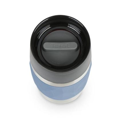 Tefal - Caneca térmica 300 ml COMPACT MUG aço inoxidável/azul