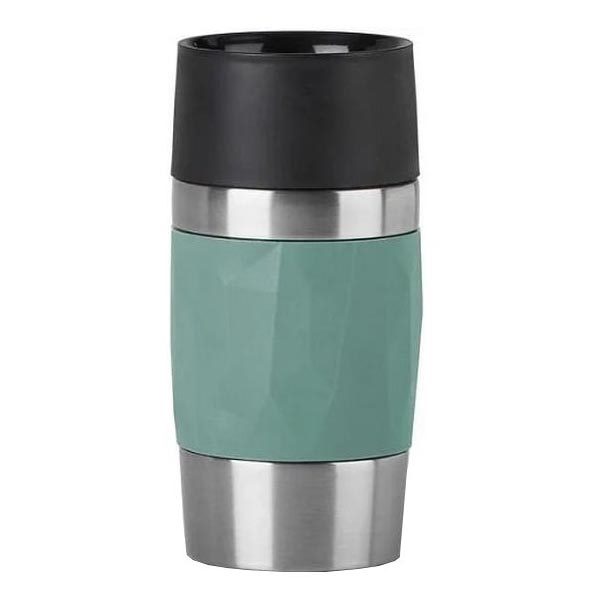 Tefal - Caneca térmica 300 ml COMPACT MUG aço inoxidável/verde