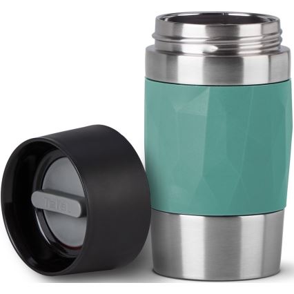 Tefal - Caneca térmica 300 ml COMPACT MUG aço inoxidável/verde