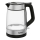 Tefal - Chaleira GLASS 1,7l 2200W/230V preto/aço inoxidável