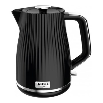 Tefal - Chaleira LOFT 1,7 l 2400W/230V preto