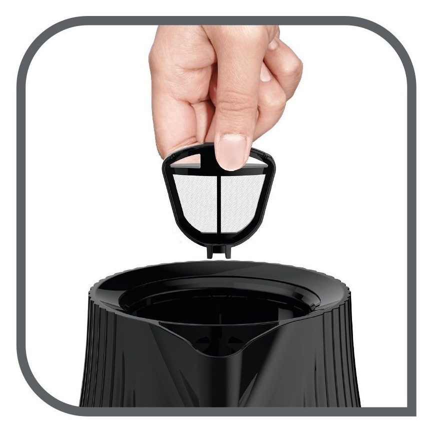Tefal - Chaleira LOFT 1,7 l 2400W/230V preto