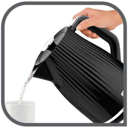 Tefal - Chaleira LOFT 1,7 l 2400W/230V preto