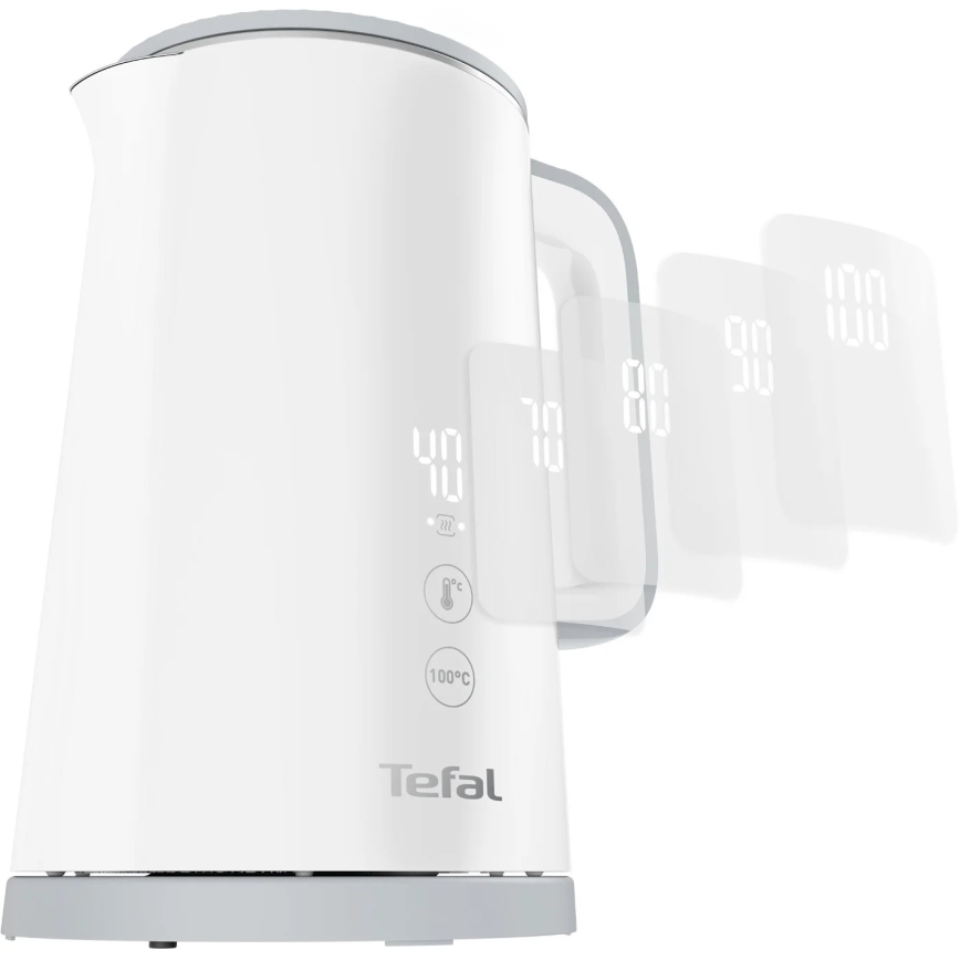 Tefal - Chaleira SENSE 1,5 l 1800W/230V branco
