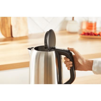 Tefal - Chaleira SUBITO 1,7l 2400W/230V aço inoxidável/preto