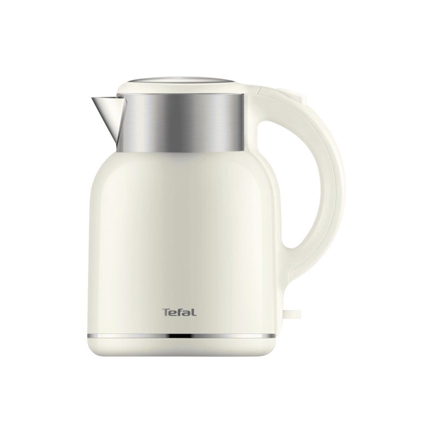 Tefal - Chaleira THERMO PROTECT XL 1,9l 1650W/230V aço inoxidável/branco