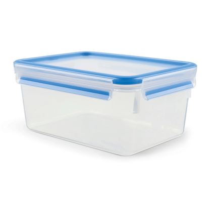 Tefal - CONJUNTO 6x Recipiente para alimentos 0,8 l MASTER SEAL FRESH azul