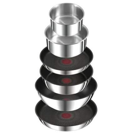 Tefal - Conjunto de panelas 13 peças INGENIO PREFERENCE ON inox