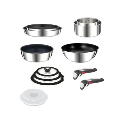 Tefal - Conjunto de panelas 13 peças INGENIO PREFERENCE ON inox