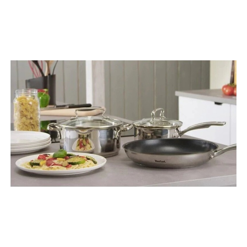Tefal - Conjunto de frigideiras 3 unid. DUETTO