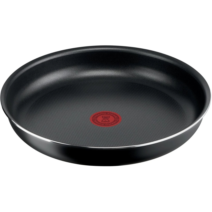 Tefal - Conjunto de frigideiras 3 unid. INGENIO EASY COOK & CLEAN BLACK