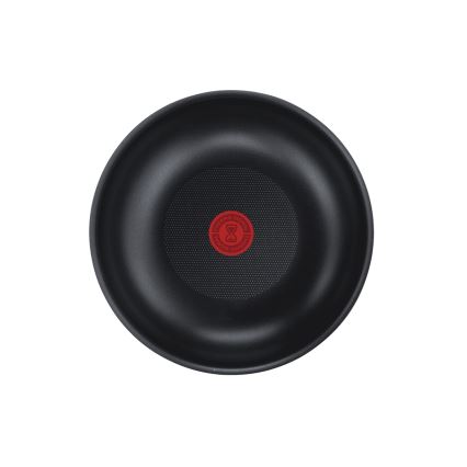 Tefal - Conjunto de frigideiras 3 unid. INGENIO EASY COOK & CLEAN BLACK