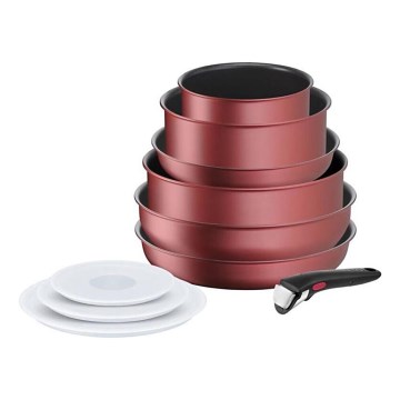 Tefal - Conjunto de panelas 10 peças INGENIO DAILY CHEF cobre