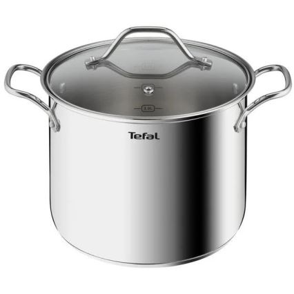 Tefal - Conjunto de panelas 10 unid. INTUITION aço inoxidável