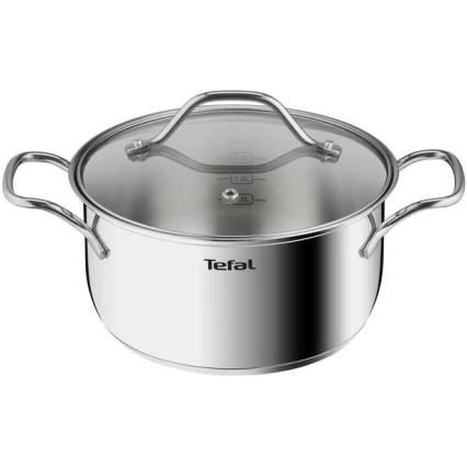 Tefal - Conjunto de panelas 10 unid. INTUITION aço inoxidável