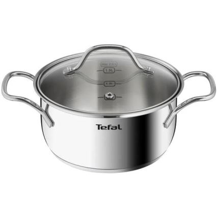 Tefal - Conjunto de panelas 10 unid. INTUITION aço inoxidável