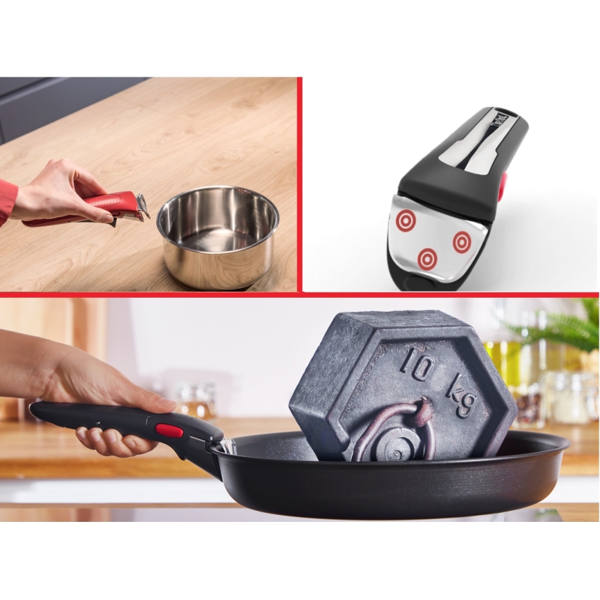 Tefal - Conjunto de panelas 17 peças INGENIO DELIGHT