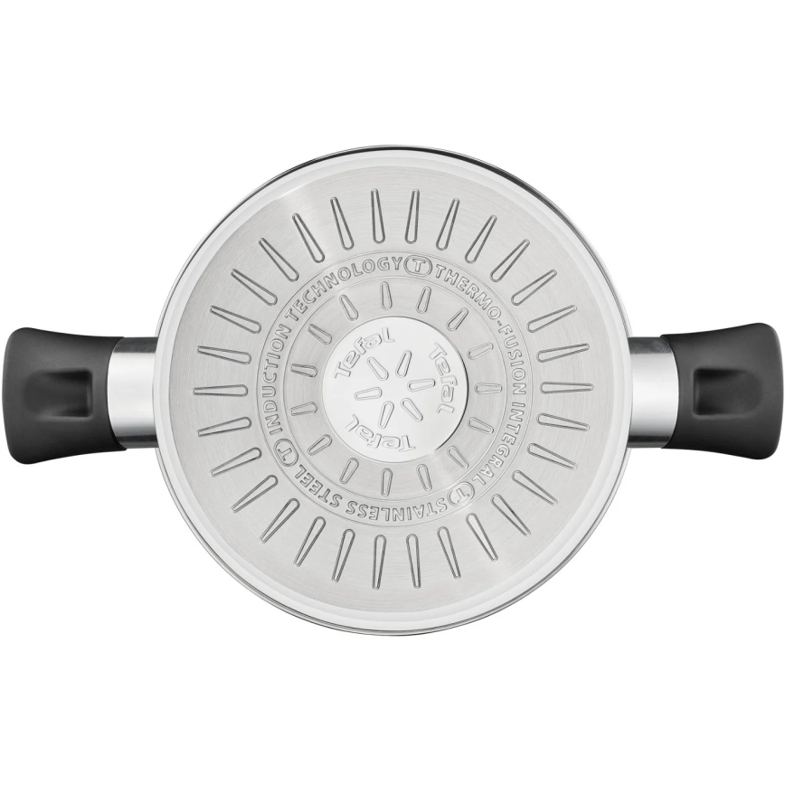Tefal - Conjunto de panelas 6 pçs DELICIOUS aço inoxidável