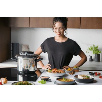 Tefal - Conjunto de panelas de pressão 4,5/6 l CLIPSO CHEF