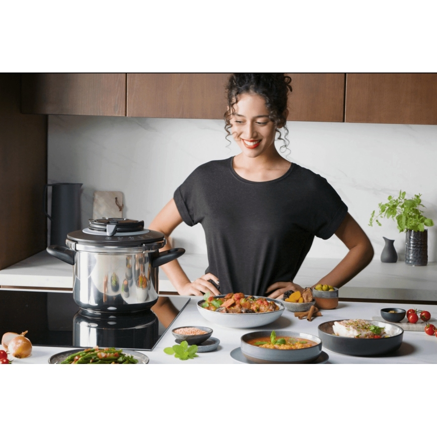 Tefal - Conjunto de panelas de pressão 4,5/6 l CLIPSO CHEF