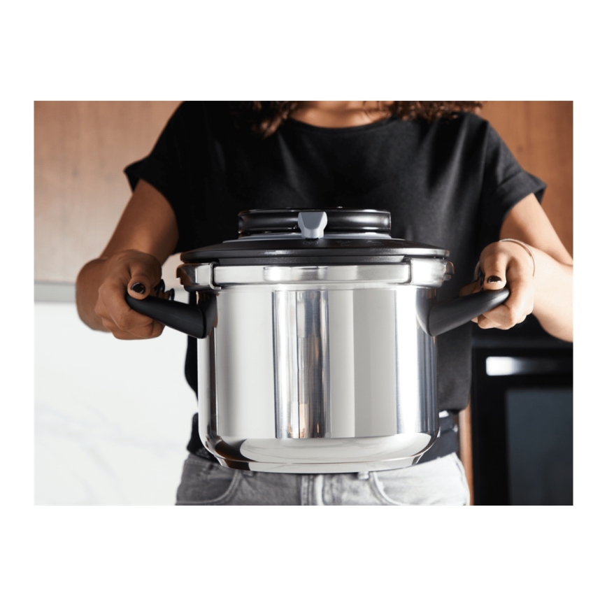 Tefal - Conjunto de panelas de pressão 4,5/6 l CLIPSO CHEF