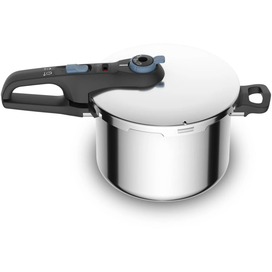 Tefal - Conjunto de panelas de pressão 4/6 l SECURE TRENDY aço inoxidável