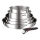 Tefal - Conjunto de panelas INGENIO COOK, 6 peças, em aço inoxidável