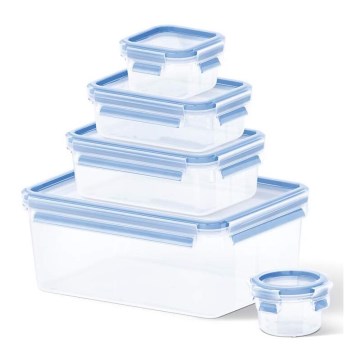 Tefal - Conjunto de recipientes para comida 5 pçs MASTER SEAL FRESH azul