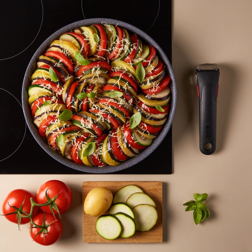 Tefal - Conjunto de tachos pequenos 4 unid. INGENIO NATURAL FORCE