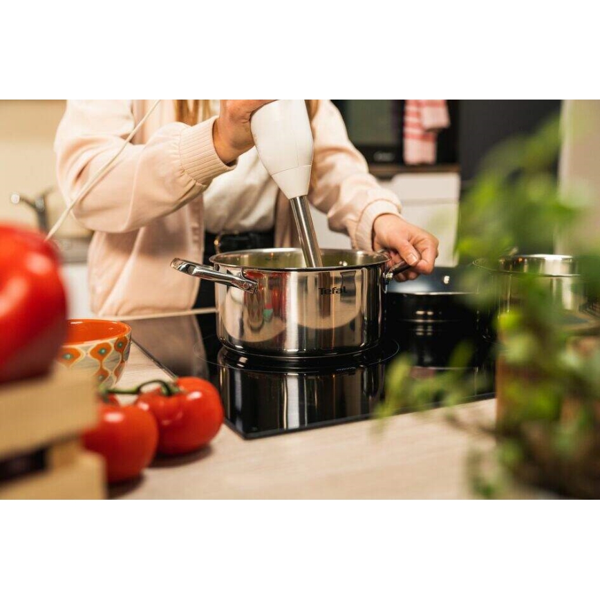 Tefal - Conjunto de utensílios de cozinha 10 pçs COOK EAT aço inoxidável