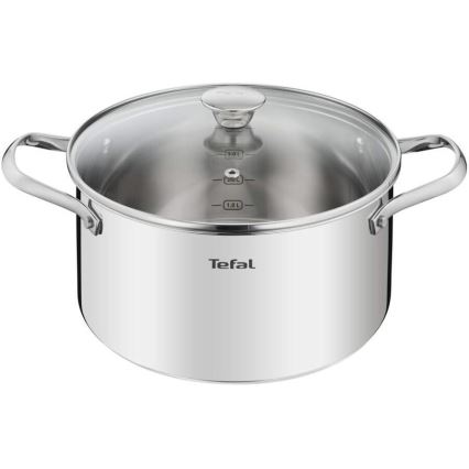 Tefal - Conjunto de utensílios de cozinha 10 pçs COOK EAT aço inoxidável