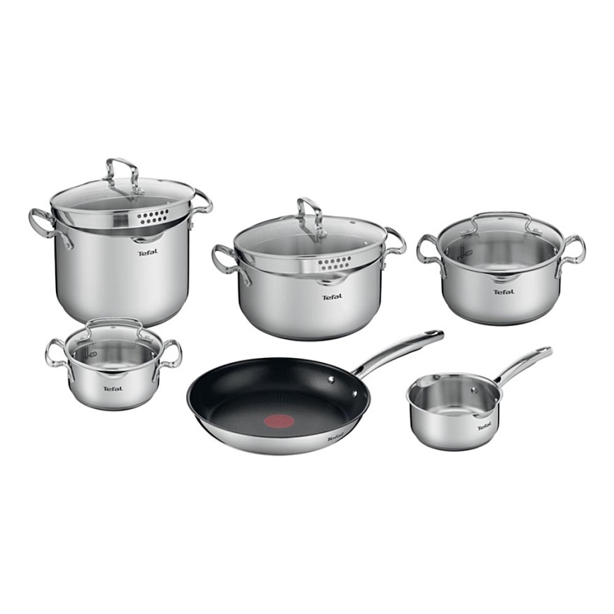 Tefal - Conjunto de utensílios de cozinha 10 unid. DUETTO
