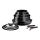 Tefal - Conjunto de utensílios de cozinha 10 unid. INGENIO EASY COOK & CLEAN BLACK