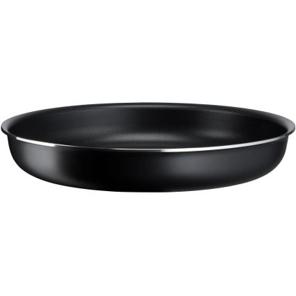 Tefal - Conjunto de utensílios de cozinha 3 pçs INGENIO EASY COOK & CLEAN BLACK